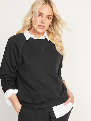 Vintage Crew-Neck Sweatshirt for Women | Old Navy (US)