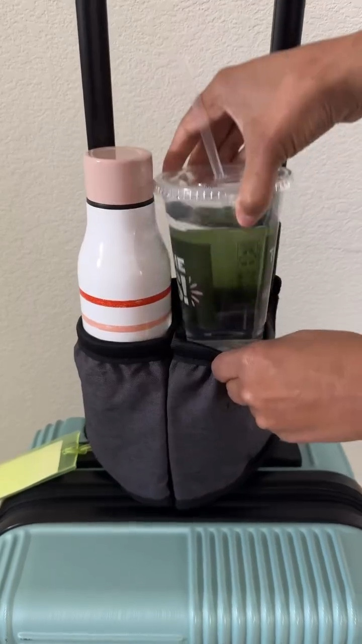 Comment “HOLD” below or click my bio link! 🙌🏽

If you travel you NEED this! This luggage cup holder slides over your suitcase handle and holds TWO drinks hands-free! It’s SO nice to have one less thing to carry. Total travel game changer!

#TravelEssentials
#AmazonFinds
#TravelHacks

luggage cup holder, travel drink holder, suitcase cup holder, hands free travel, airport must haves, travel accessories, amazon travel finds, no spill cup holder, carry on essentials