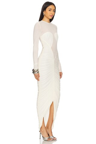 Ronny Kobo Besora Dress in Off White from Revolve.com | Revolve Clothing (Global)
