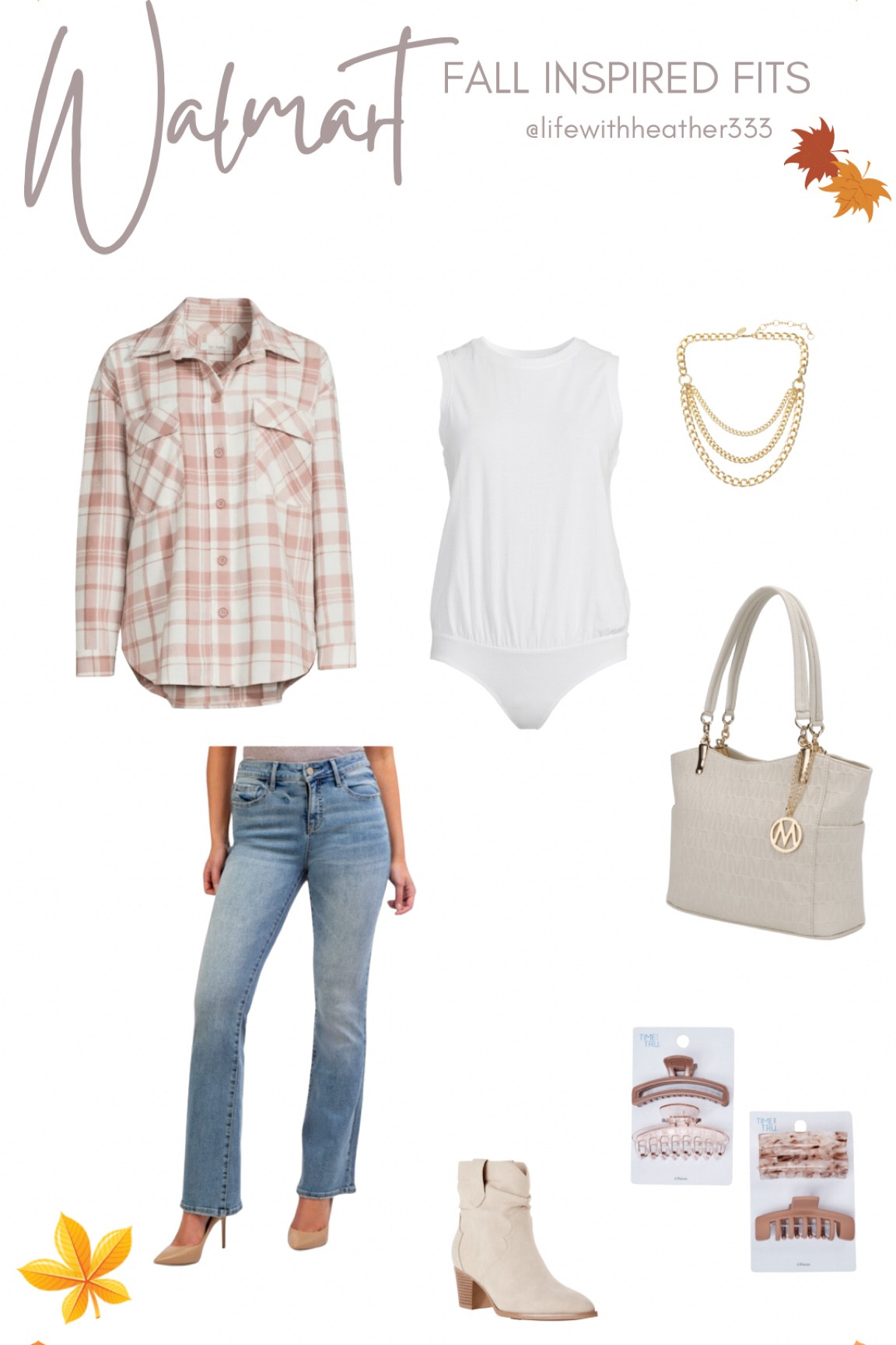 Walmart Fall Outfit Inspo

Plaid Shacket, muscle tank bodysuit, high rise flare jean, western slouch boots

#LTKfit #LTKcurves #LTKSeasonal