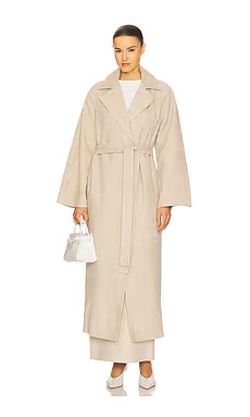 by Marianna Kofi Suede Trench Coat
                    
                    L'Academie | Revolve Clothing (Global)
