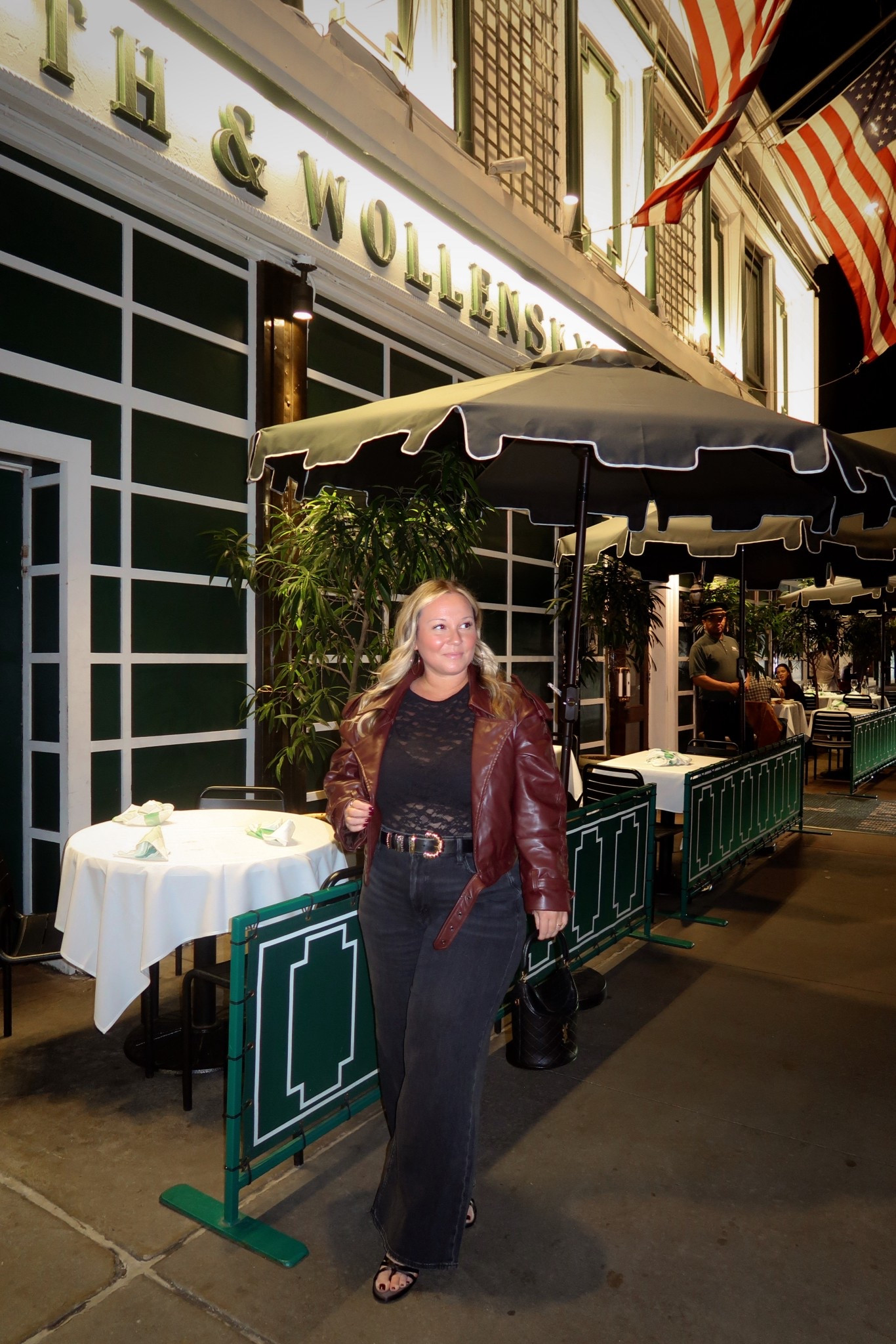 Midsize fall outfit
Easy comfortable dinner outfit in NYC!
Lace top size LARGE
Jeans size 14 SHORT
Jacket size MEDIUM

Fall style, fall outfit, dinner outfit, date night outfit, NYFW, fall trends, fall jacket, American Eagle, Amazon fashion, Amazon finds, midsize style, street style, jeans, denim, faux leather jacket

#LTKNYFW #LTKPetite #LTKMidsize