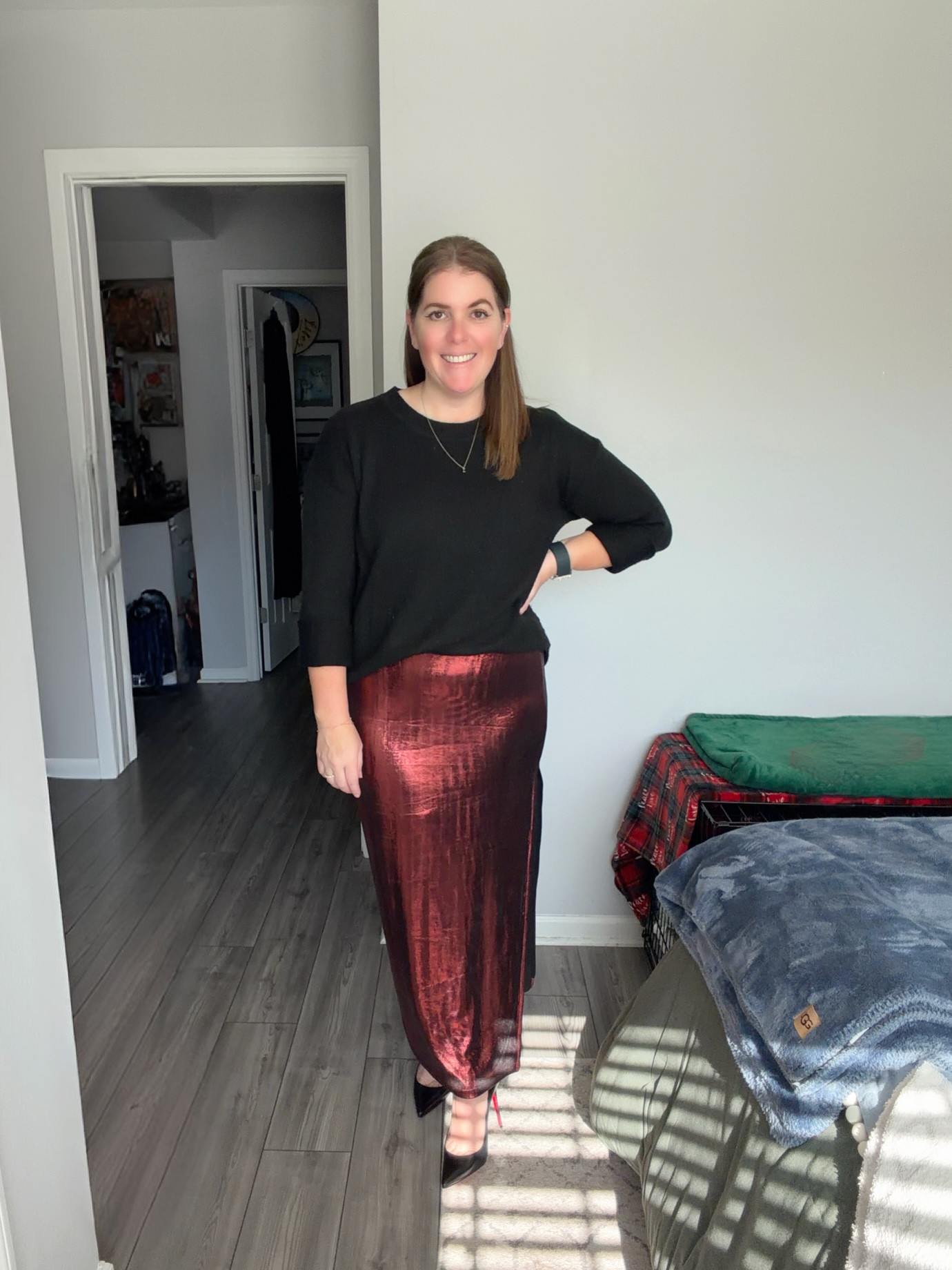 Valentines Look Inspo! 

I wore this for Christmas Eve, but this look would be perfect for Valentine’s Day as well! The sweater and skirt both run TTS! 

#LTKSaleAlert #LTKMidsize #LTKValentine