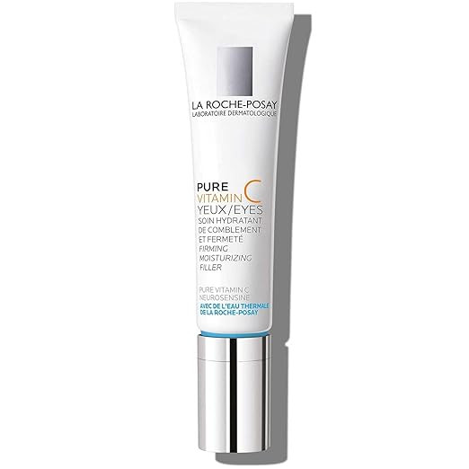 La Roche-Posay Redermic C Pure Vitamin C Eye Cream with Hyaluronic Acid to Reduce Wrinkles for An... | Amazon (US)