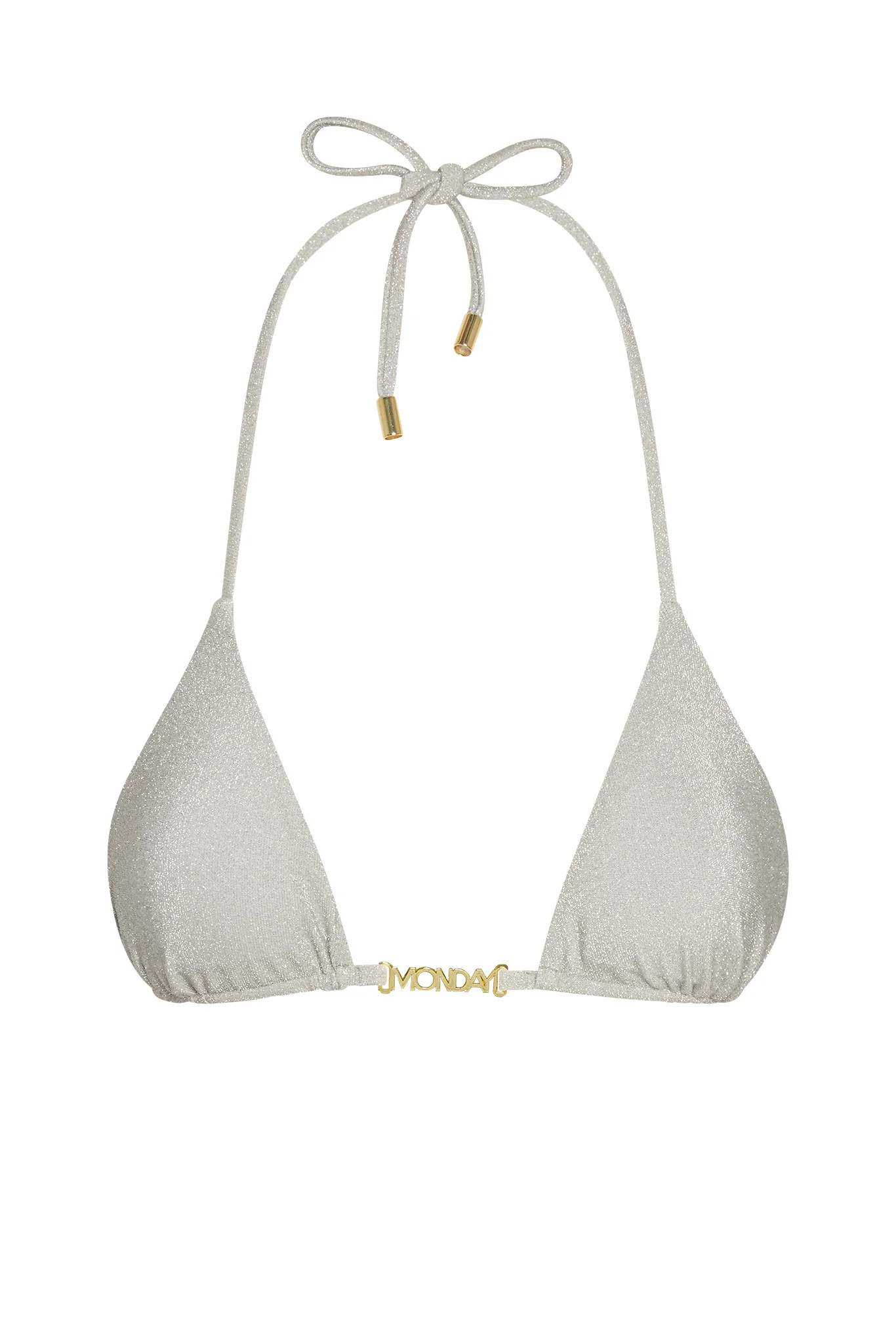 Monday Top - Soft Silver Shimmer | Monday Swimwear