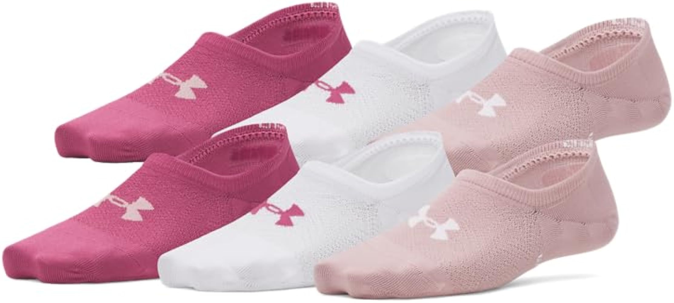 Under Armour Women's Breathe Lite Liner Socks 6 Pack | Amazon (US)