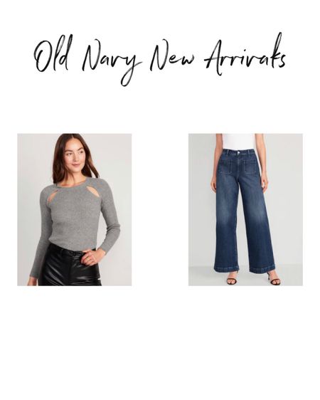 Old navy, wide leg jeans, fall

#LTKstyletip #LTKunder50 #LTKSeasonal