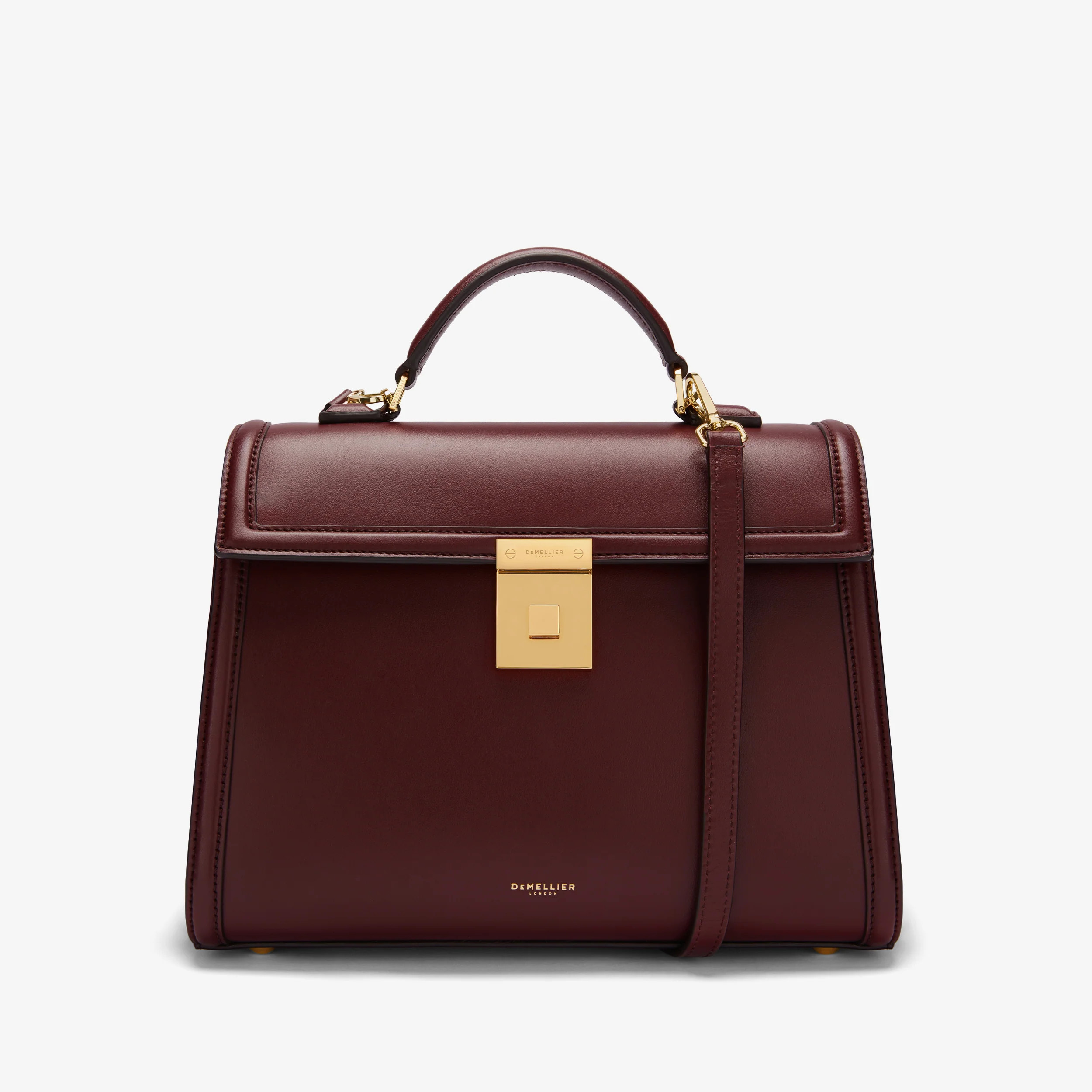 The Midi Paris | Burgundy Smooth | DeMellier | DeMellier