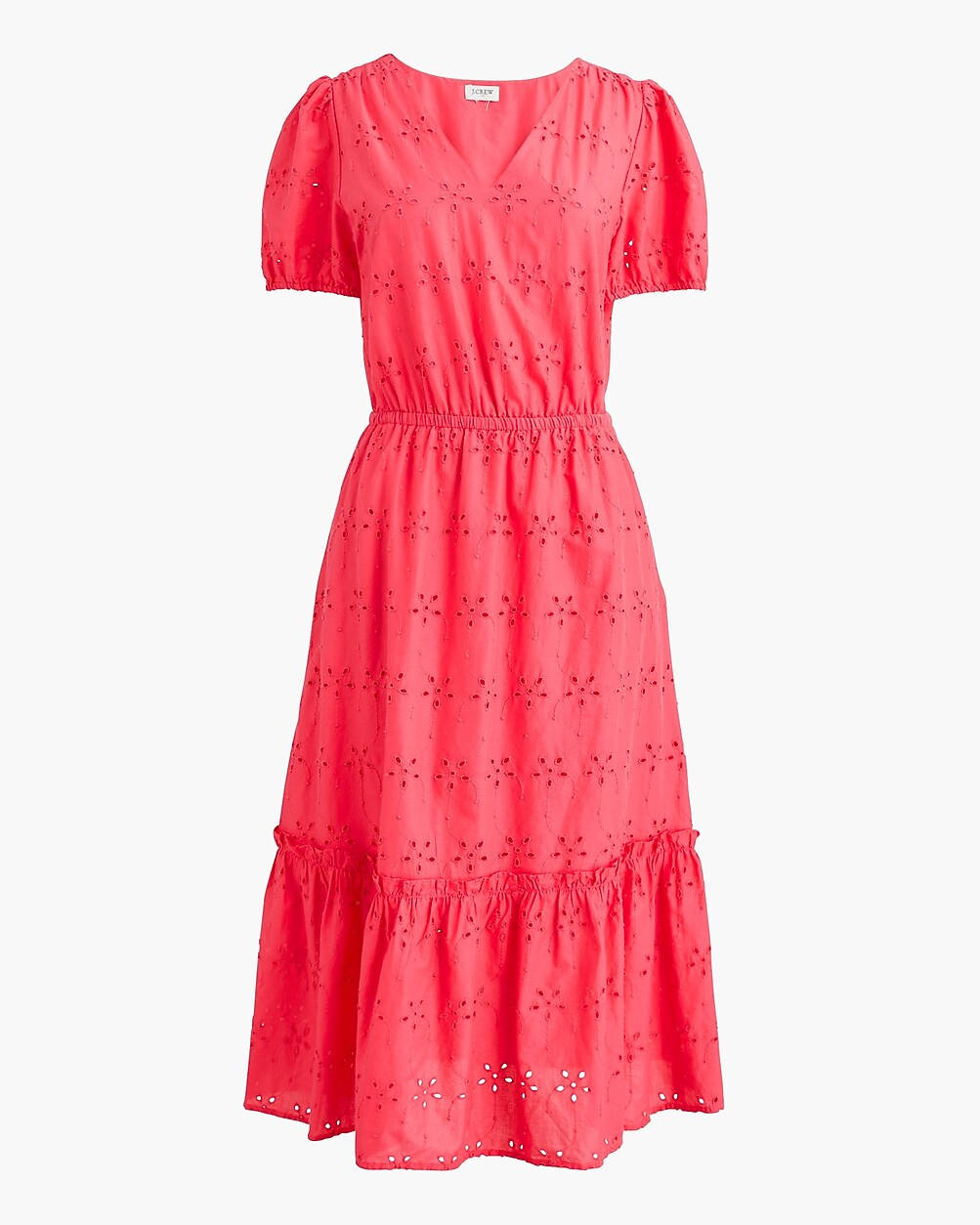 Eyelet midi dress | J.Crew Factory