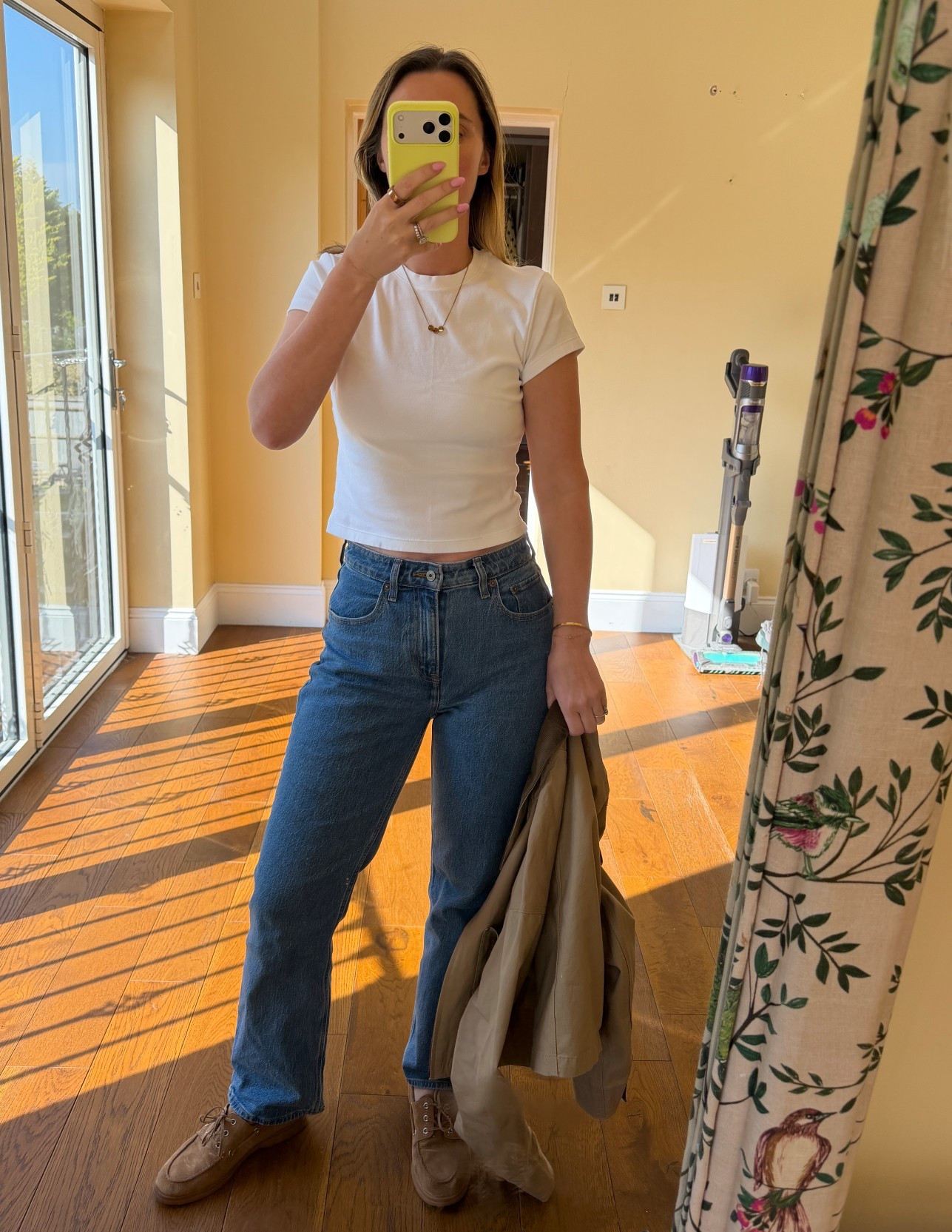 Love love love this Uniqlo white t shirt. Under £15. 

I always get these jeans in a SHORT 

Perfect spring summer basics. 

#LTKuk #LTKspring #LTKsummer