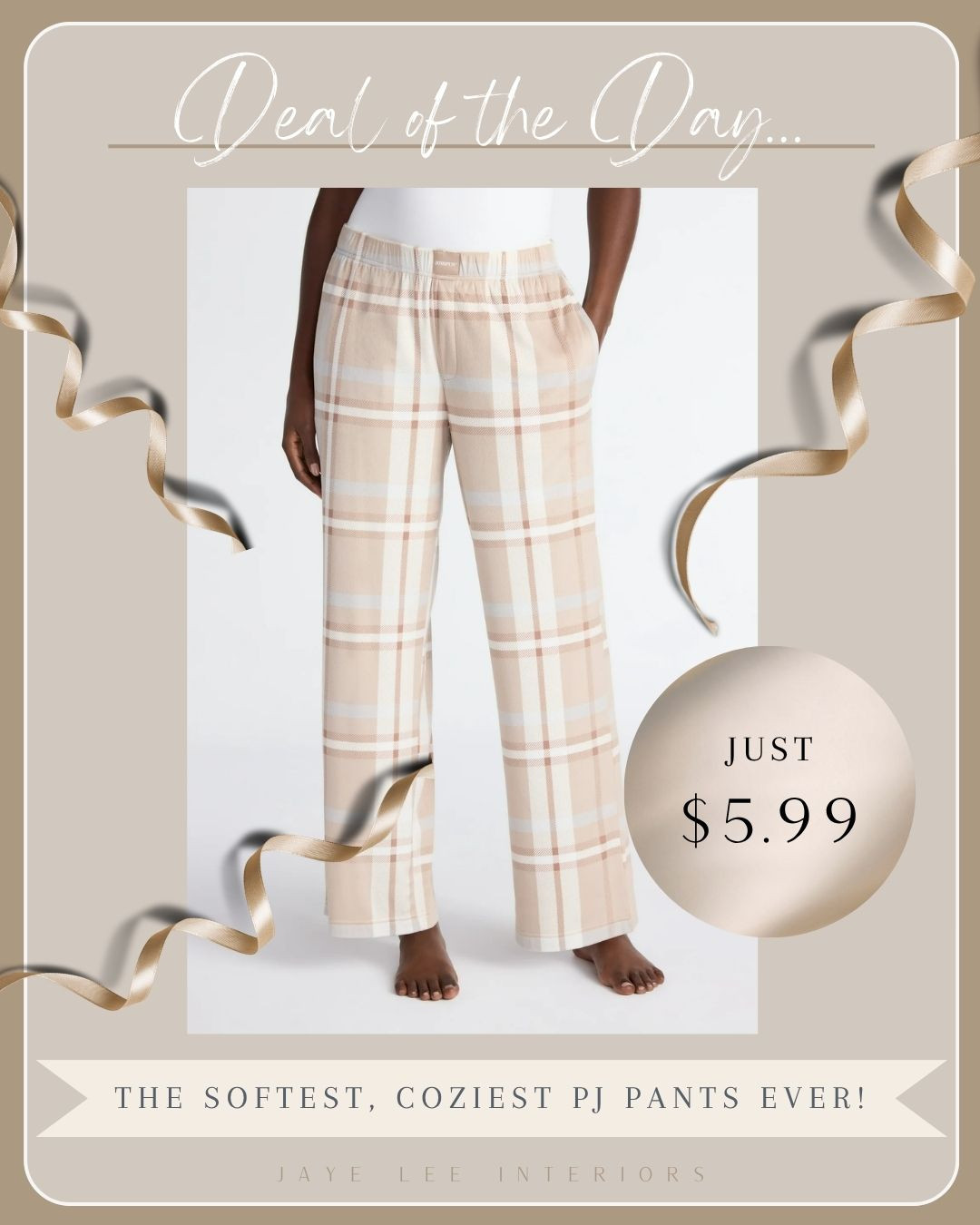 I don't know how to describe how soft, stretchy, and cozy these really are! I LOVE THEM! and just $5.99! omg, get a pair for everyone on your list!
#pajamas #loungewear #athleisure #cozy #pajamapants #giftsforher #jleeinteriors 

 #LTKGiftGuide #LTKootd #LTKSaleAlert