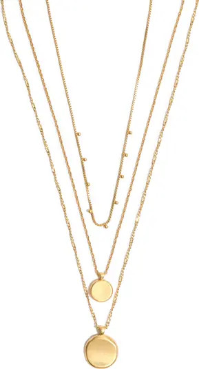 Madewell Coin Layered Necklace | Nordstrom | Nordstrom Canada