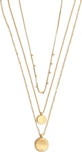 Madewell Coin Layered Necklace | Nordstrom | Nordstrom