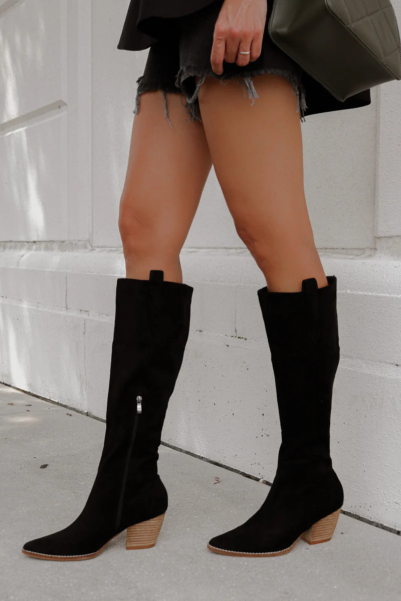 Birkin Boot in Black | lauren nicole
