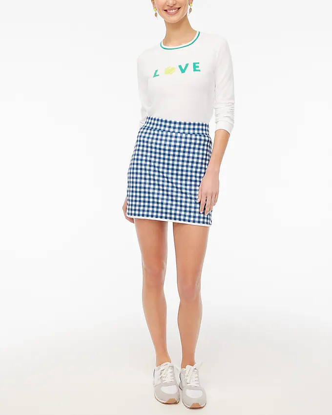 Printed active skort | J.Crew Factory