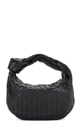 Bottega Veneta Teen Jodie Bag in Black | FWRD 