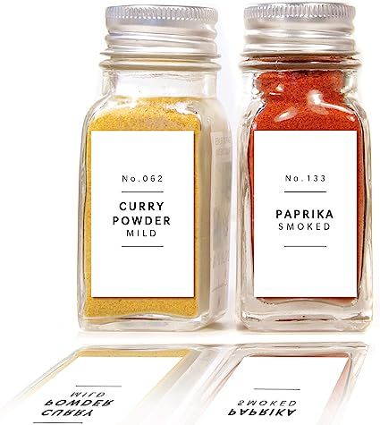 Lovable Labels Farmhouse Spice Jar amazon finds amazon deals amazon favorites #ltkgiftguide decor | Amazon (US)