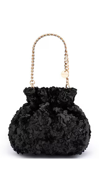 Mattie Sequin Pouch in Black | Revolve Clothing (Global)