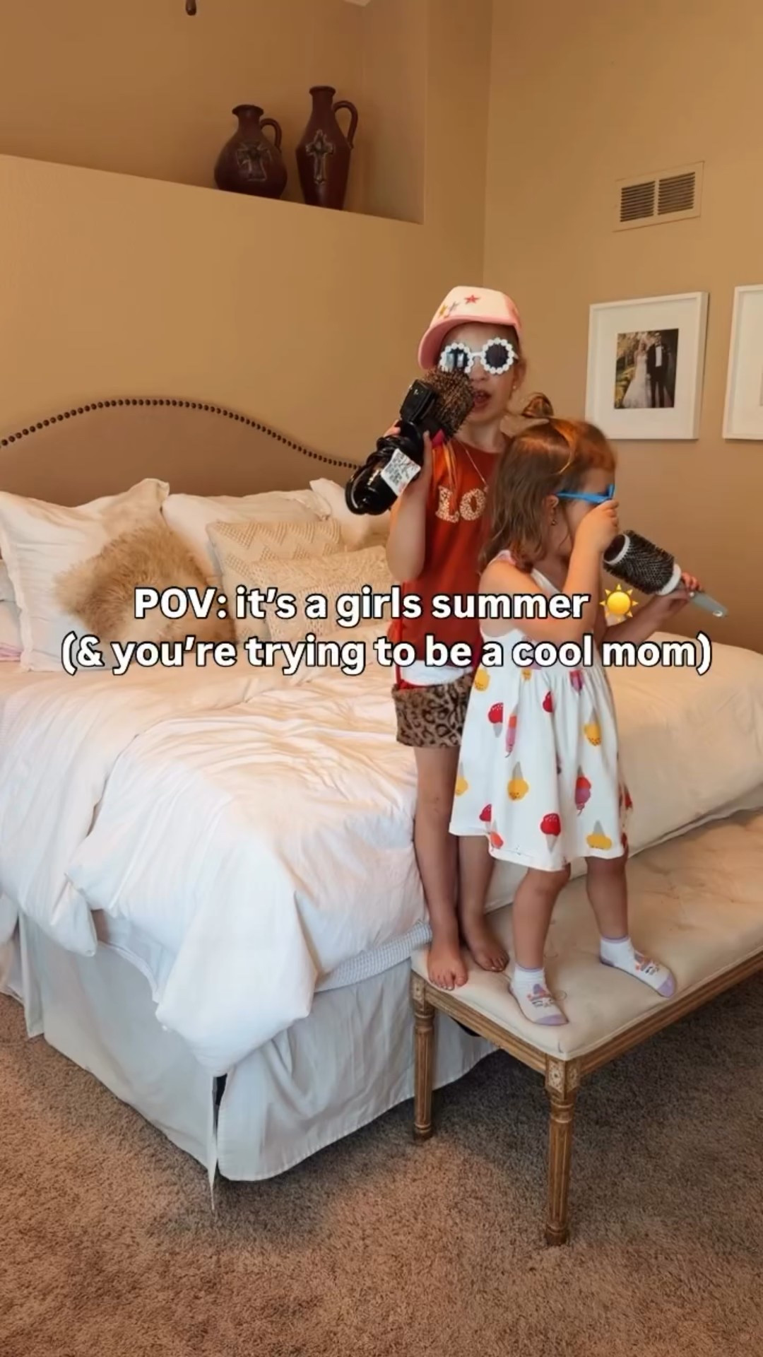 when it’s too hot to be outside and the baby is napping 😂😂