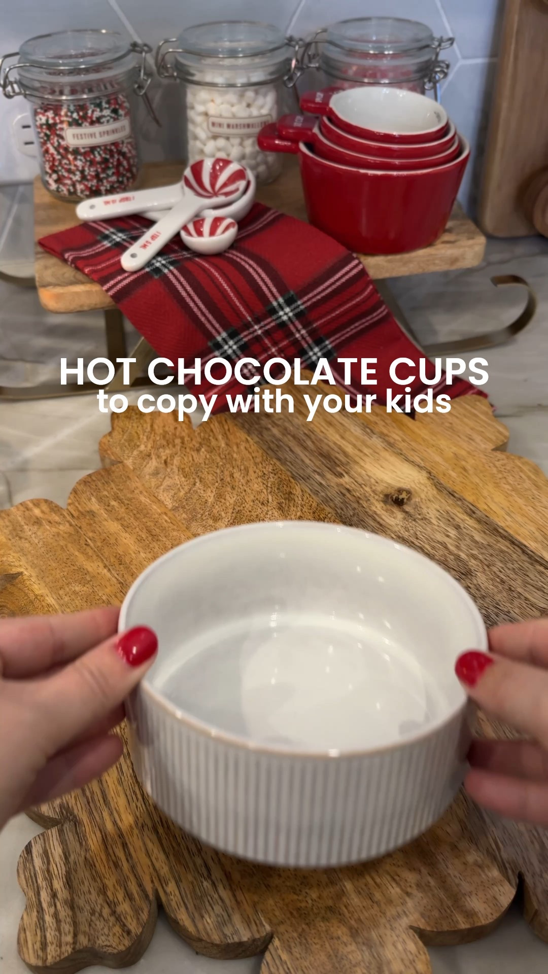 cutest hot chocolate cups to copy with your kids this Christmas season! ☕️🦌🎄

Ingredients:
Chocolate melts
Hot chocolate mix 
Sprinkles of choice 
Freeze dried marshmallows
Mini marshmallows 
Small cups 
*allow chocolate to harden between each step 

Christmas treats, hot cocoa, hot cocoa bombs, diy treats, diy Christmas treats, toddler mom 

#LTKmomlife #LTKfoodie #LTKHoliday
