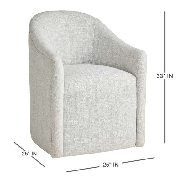 Callisto Dining Chair, Light Grey | At Home