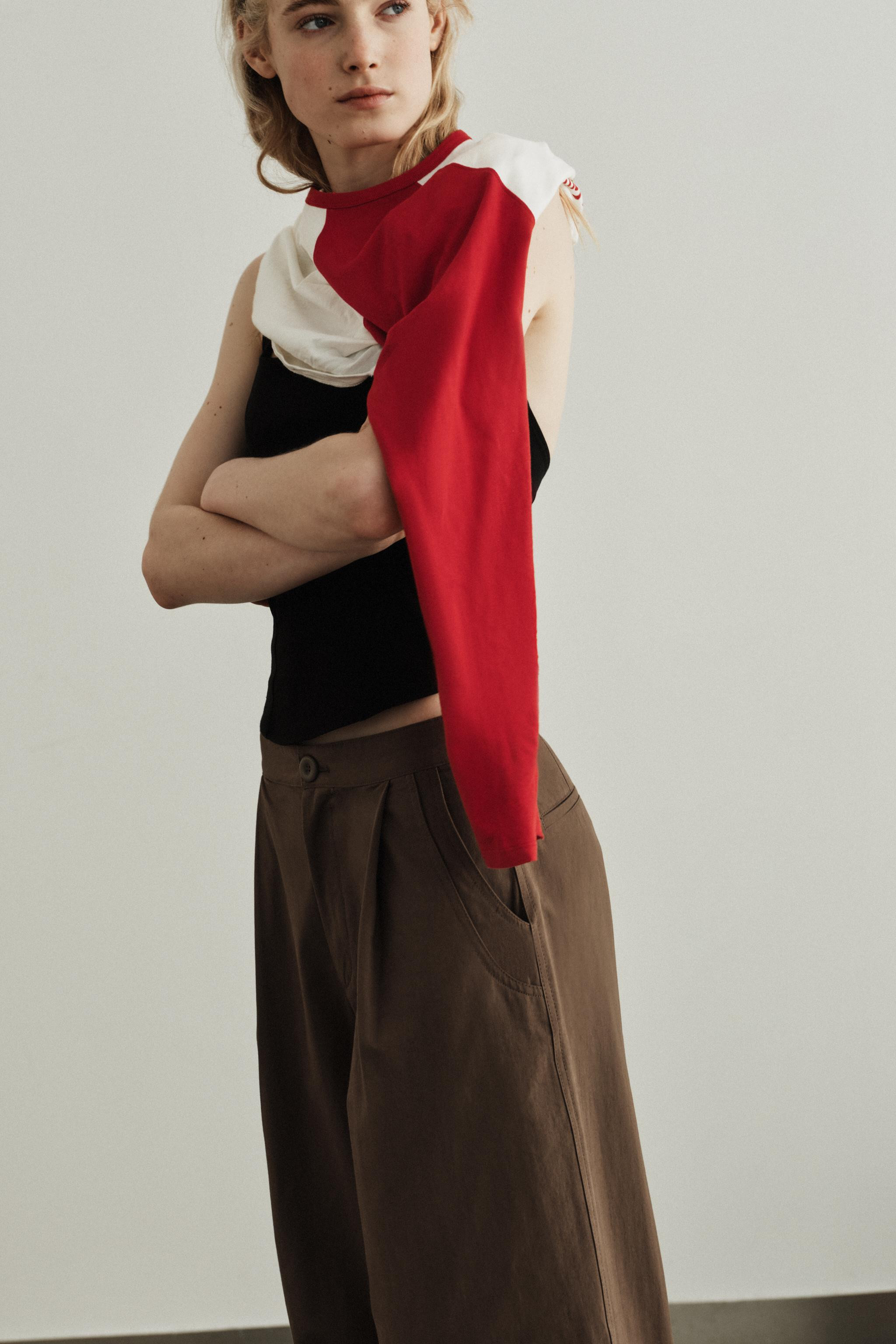 PLEATED BALLOON PANTS | Zara US