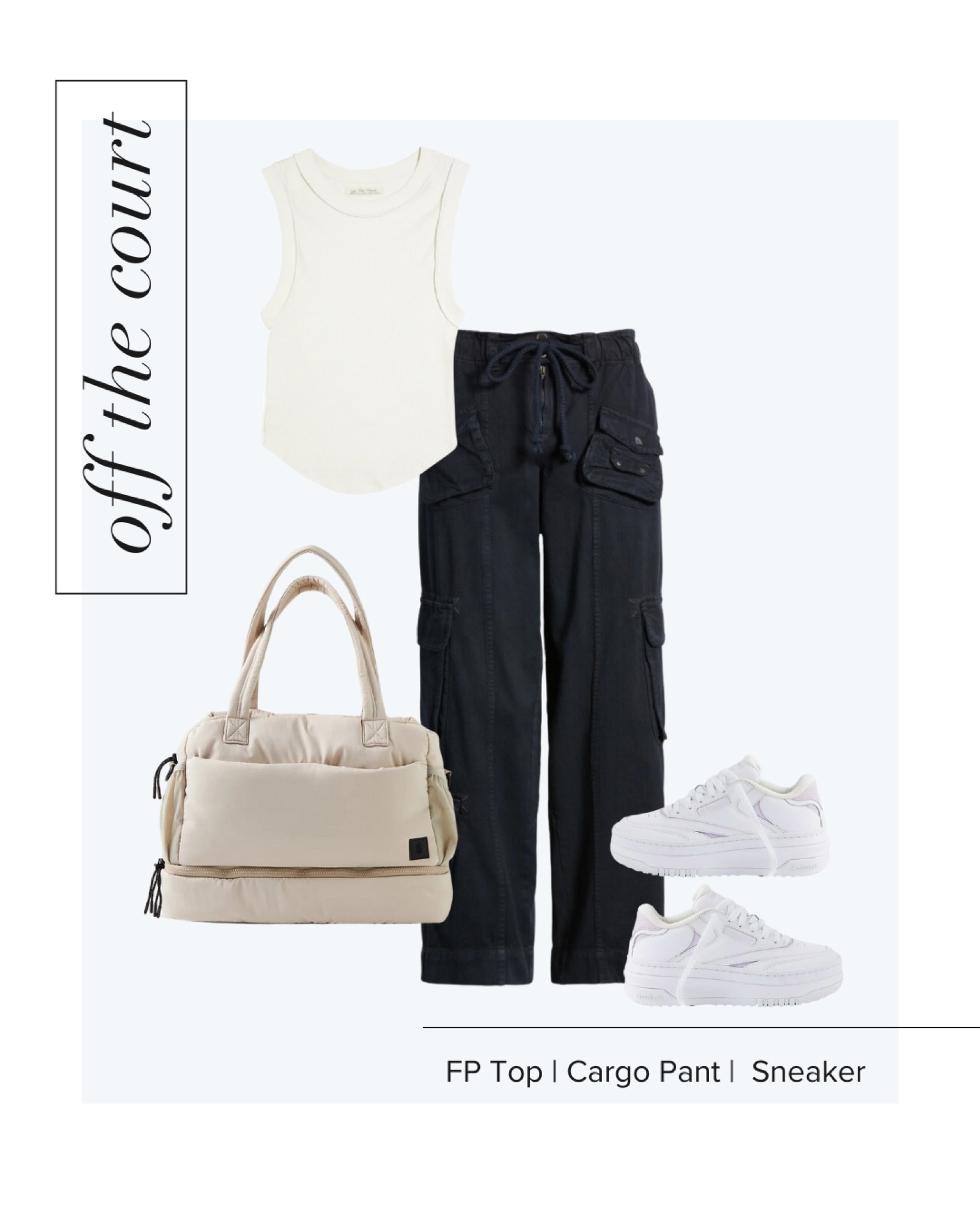 Cute casual outfit perfect for summer. I'm loving these cargo pants! 

#LTKSeasonal #LTKFind #LTKstyletip