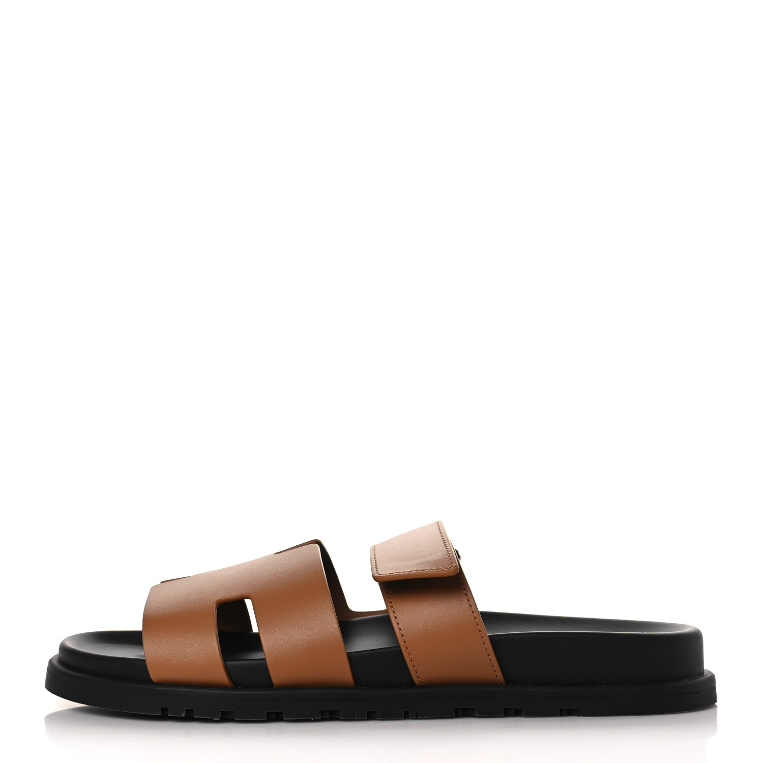 Calfskin Mens Chypre Sandals 42.5 Gold | FASHIONPHILE (US)