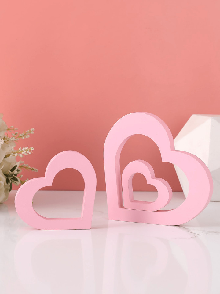 1set Heart Design Decoration Craft Best Gifts Birthday | SHEIN