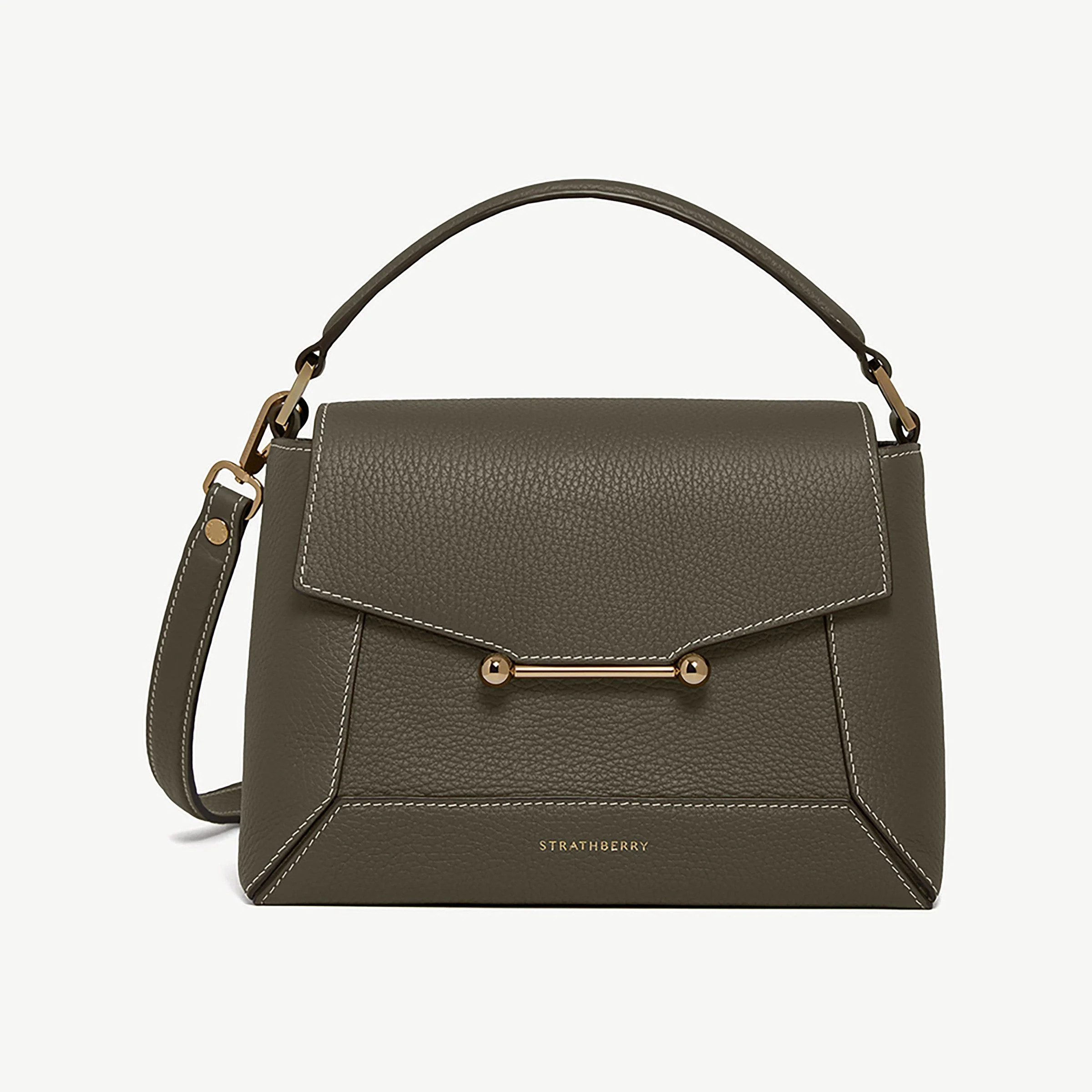 Strathberry - Mosaic Bag - Green / Brown | Strathberry