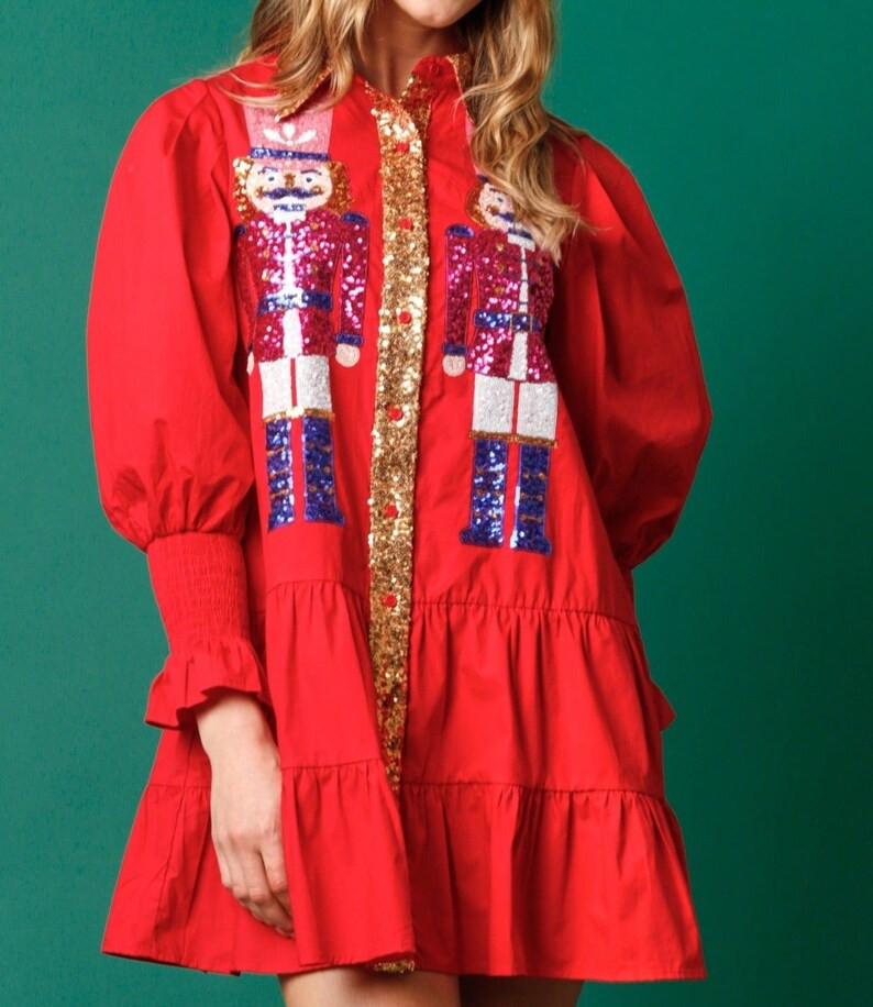 Holiday Nutcracker Dress - Etsy | Etsy (US)