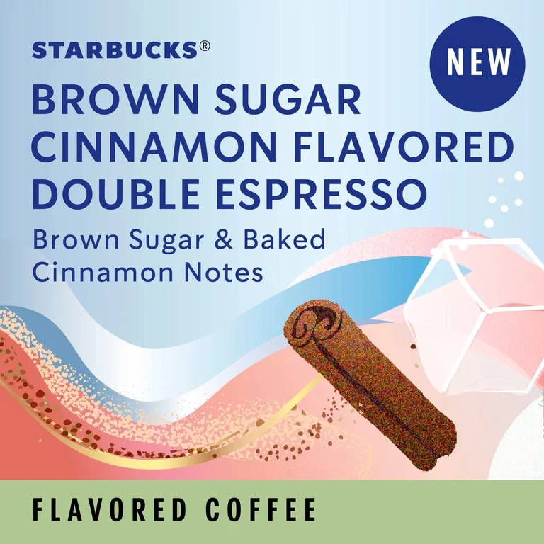 Starbucks by Nespresso Brown Sugar Cinnamon Flavored Iced Double Espresso Capsules for Vertuo, 8 ... | Walmart (US)