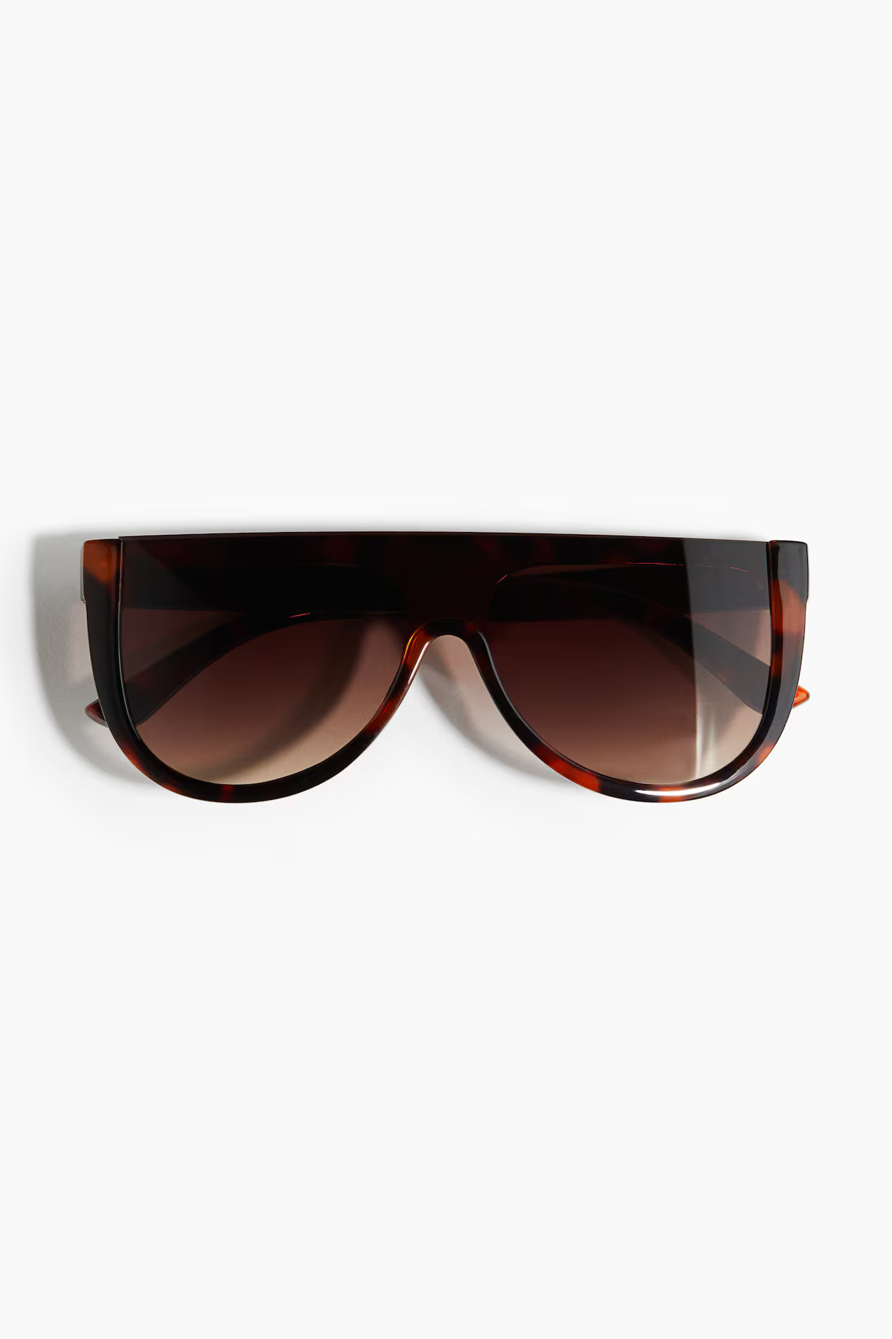 Square sunglasses - Brown/tortoiseshell pattern - Ladies | H&M US | H&M (US + CA)