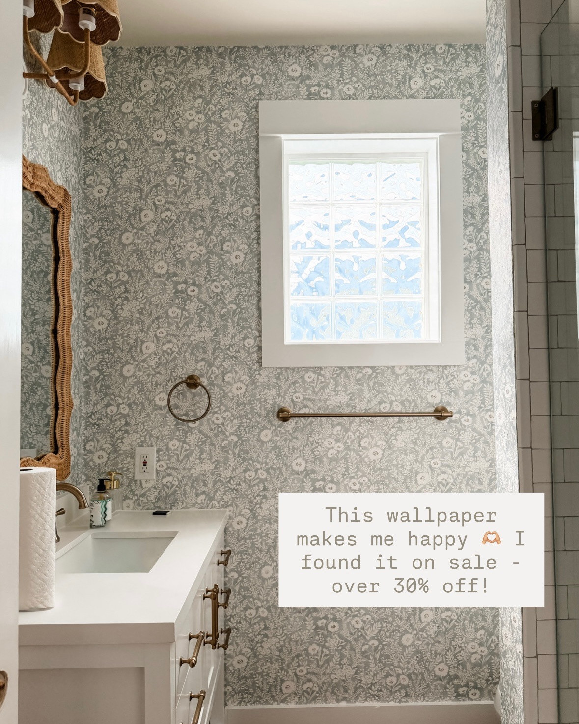 This is one of the wallpaper prints we put in the bathroom in our beach house renovations! I love how it turned out! It's currently over 30% off!

Loverly Grey, Wayfair, memorial day sale, home finds, bathroom inspo, wallpaper 

 

#LTKHome #LTKSaleAlert