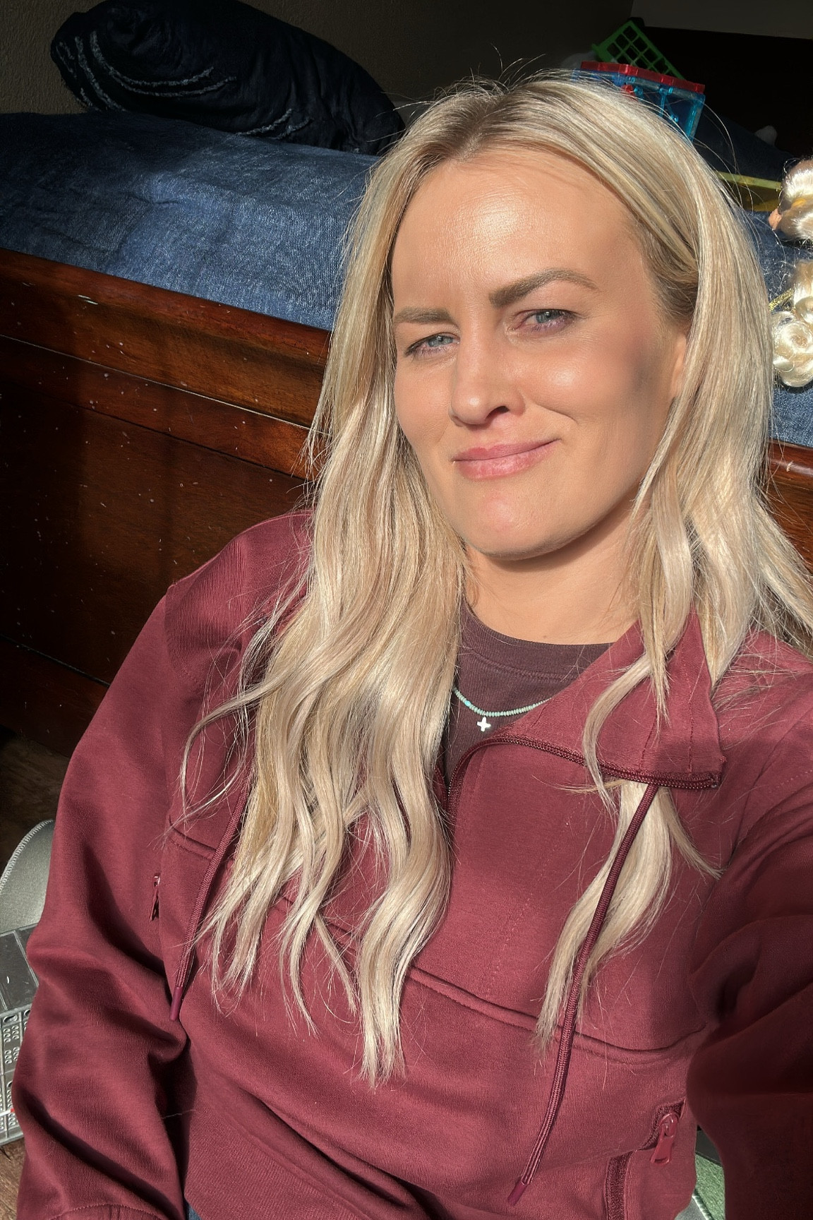 Wearing my true size medium!