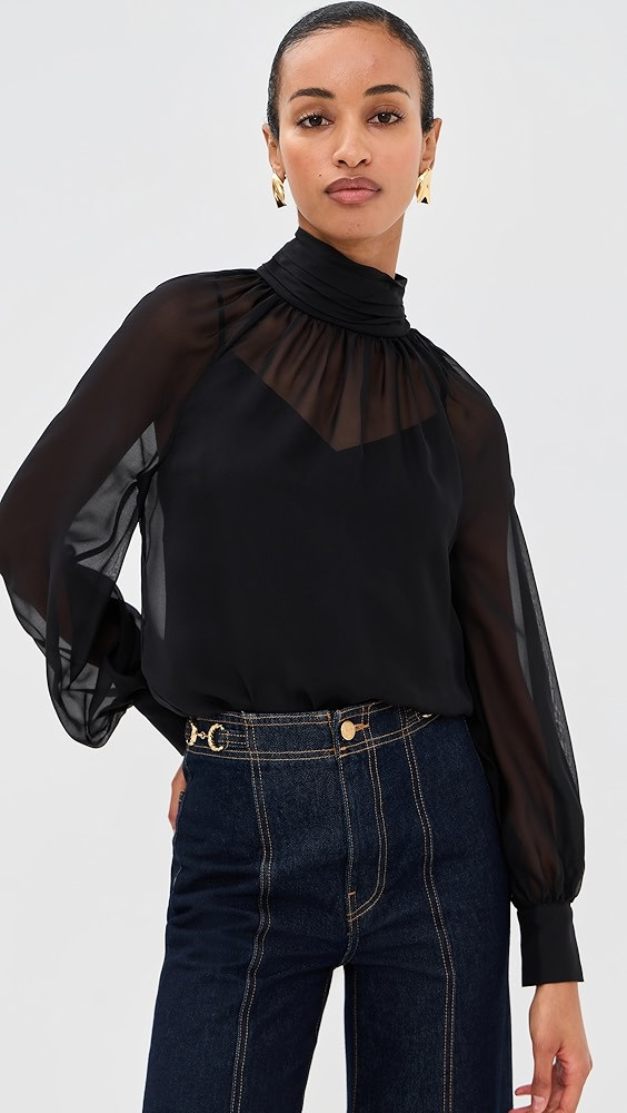 Alyssa Silk Blouse | Shopbop