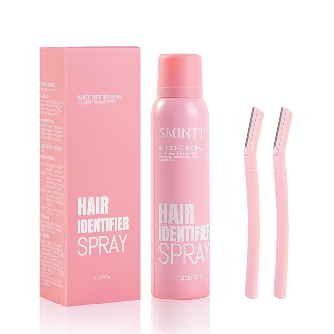 Hair Identifier Spray for Face Shaving,Facial Dermaplane Spray for Smooth Skin&Flawless Makeup-pr... | Amazon (US)