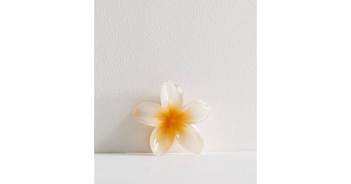 White Flower Hair Claw Clip
						
						Add to Saved Items
						Remove from Saved Items | New Look (UK)