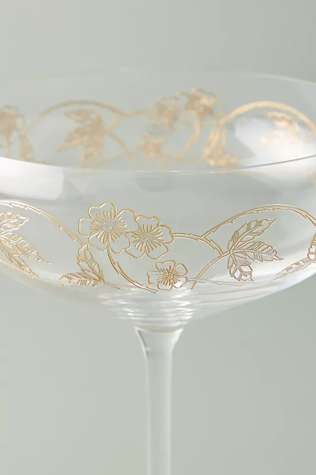 Fiorella Coupe Glasses, Set of 4 | Anthropologie (US)