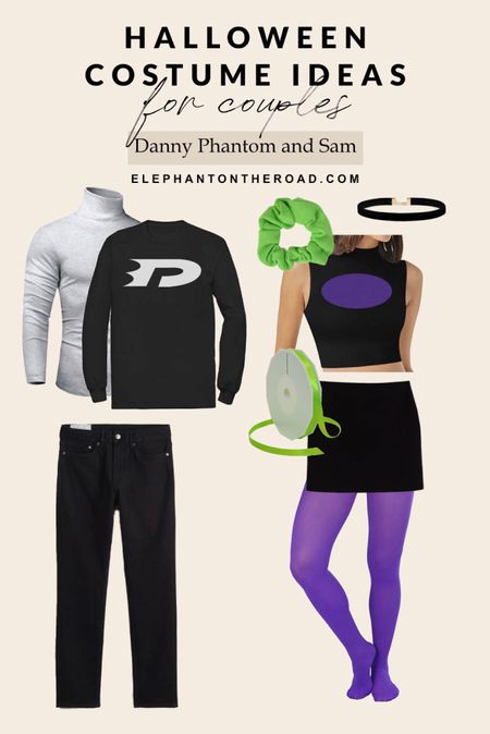 Halloween Costume for Couples. Danny Phantom and Sam

#LTKunder50 #LTKSeasonal