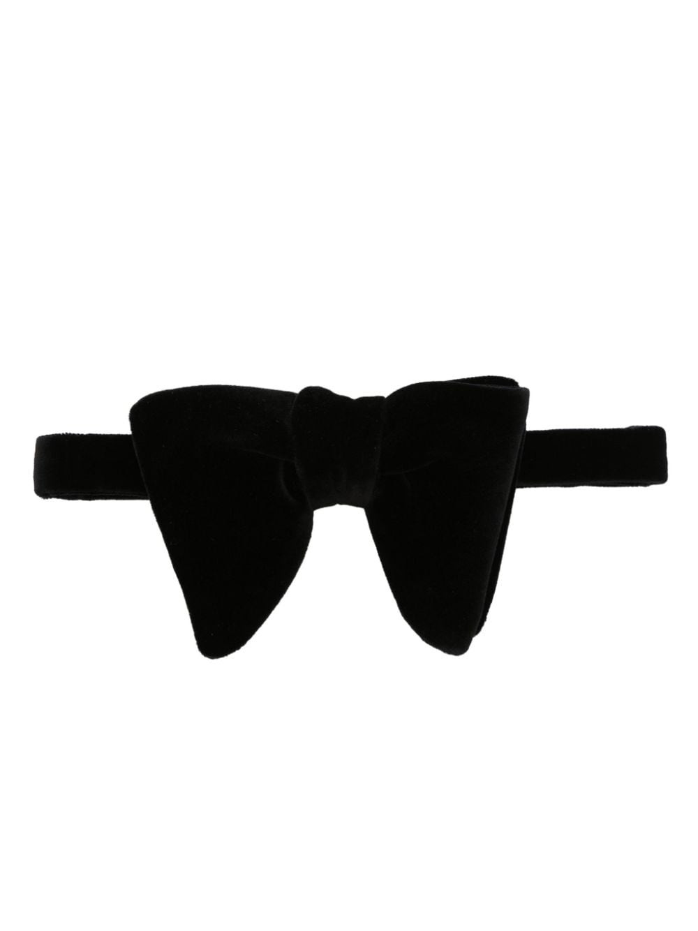 TOM FORD butterfly velvet bow tie - Black | Farfetch Global