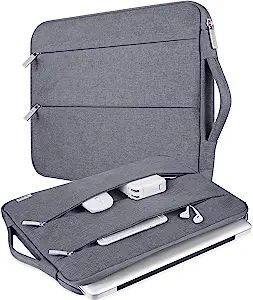 V Voova 11 11.6 12 Inch Laptop Sleeve Case with Pockets,Slim Computer Cover Bag Compatible with M... | Amazon (US)