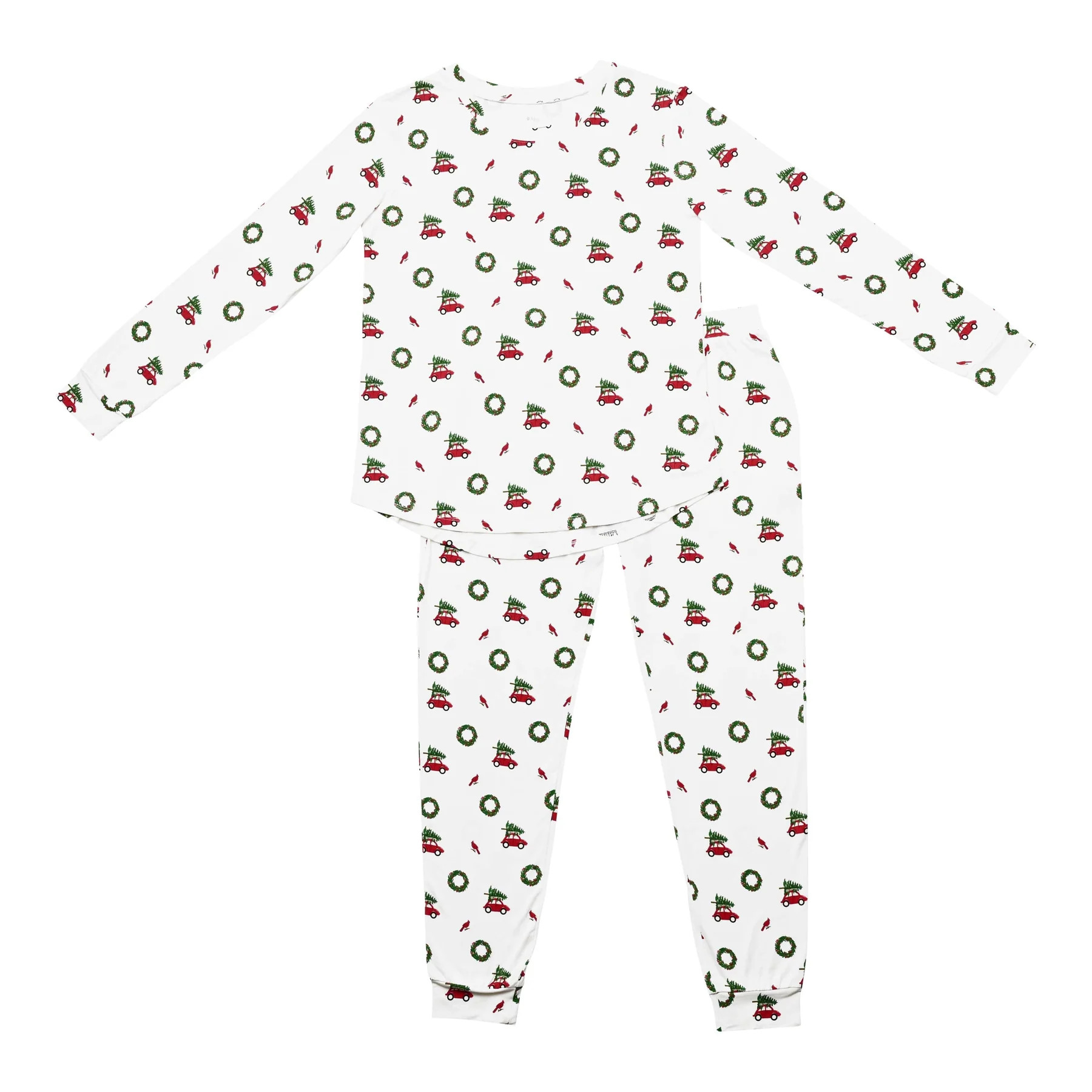 Women's Jogger Pajama Set in Wreath | Kyte BABY