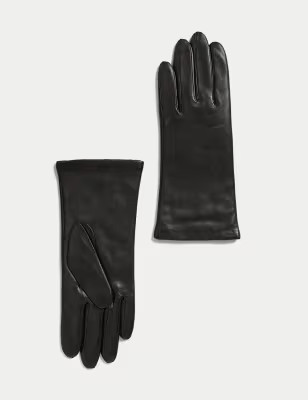 Leather Cashmere Lined Gloves | Marks & Spencer (UK)