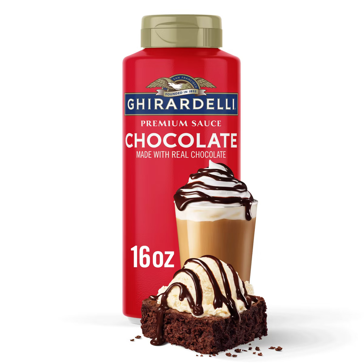 GHIRARDELLI Premium Chocolate Sauce - 16oz | Target