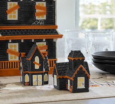 Haunted House Salt & Pepper Shakers | Pottery Barn (US)