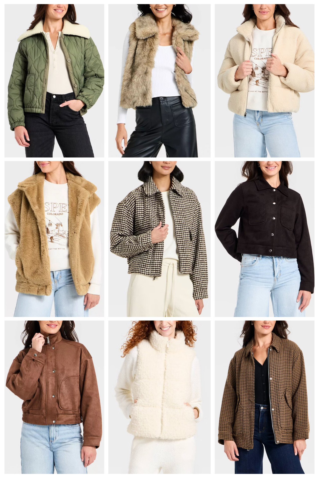 Target new arrival jackets, vests and outerwear 

#LTKStyleTip #LTKFindsUnder50