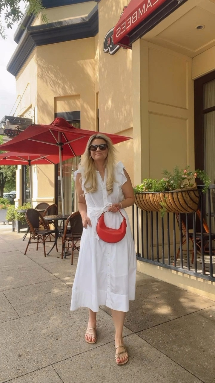 It was really special to get dressed up and go to @coquetteraleigh on my birthday. As soon as my sweet friends made the plans, I knew I wanted to wear this beautiful comfy dress that’s only $32.00. It’s becoming a go to that I reach for in my closet. Threw in this beautiful red birthday bag that’s 20% off right now if you shop through the LTK app (just click on the item and you can copy the code) 

Sizing info - dress is true to size for me (medium) 

This summer dress is the perfect easy summer outfit, wedding guest dress, graduation, all the things! #LTKxMadewell

#LTKFindsUnder50 #LTKSaleAlert