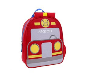 Little Critters Firetruck Backpack | Pottery Barn Kids