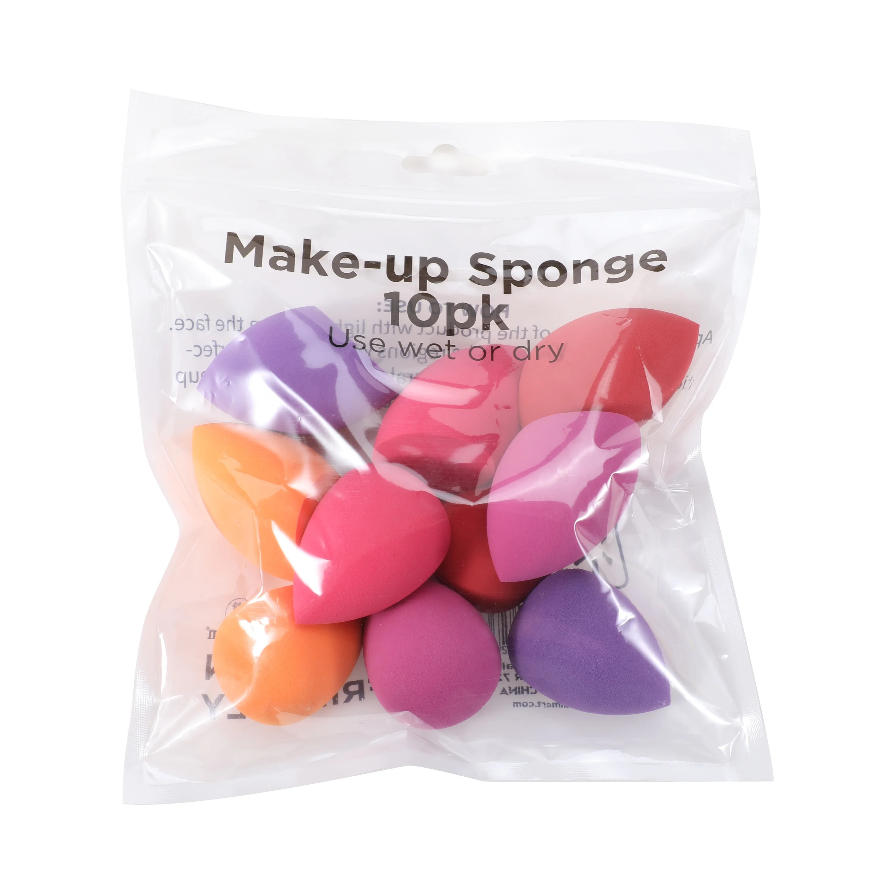 Equate Makeup Sponges, Assorted Colors, 10 Count | Walmart (US)